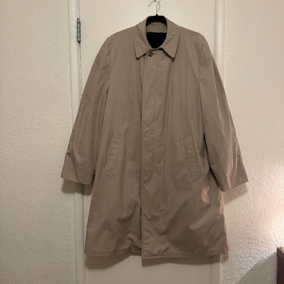 London Fog Trench Coat with Removable Lining Size 38 Reg - Picture 1 of 13